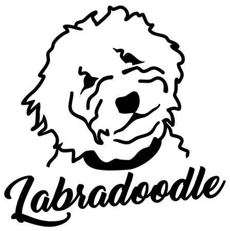 Labradoodle Silhouette Svg - 1662+ File for Free - Free SVG Cut Files
