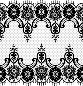 2378 Lace free clipart.