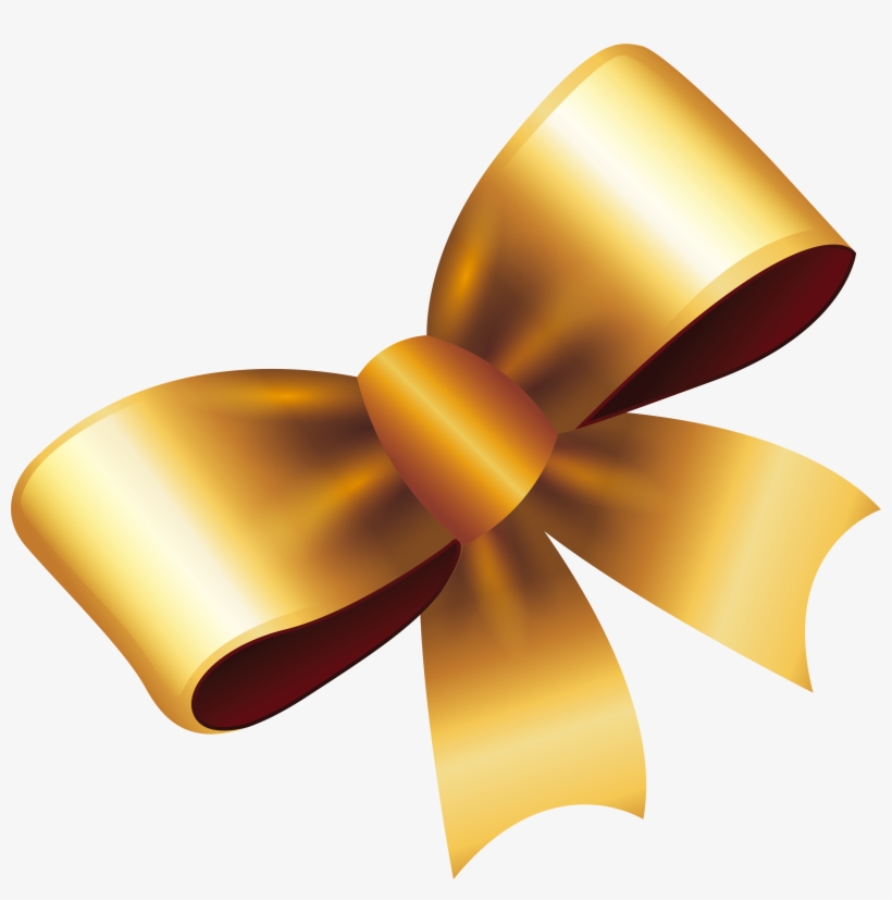 Gold Gift Bow Png Svg Royalty Free Download.