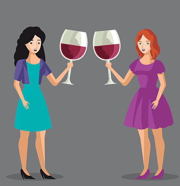 ladies drinking wine clipart 10 free Cliparts | Download images on ...