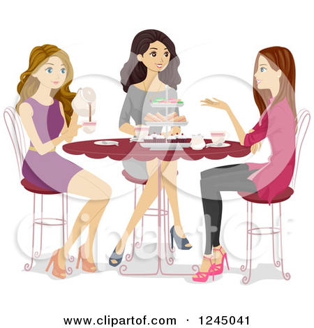 ladies tea party clipart 20 free Cliparts | Download images on ...