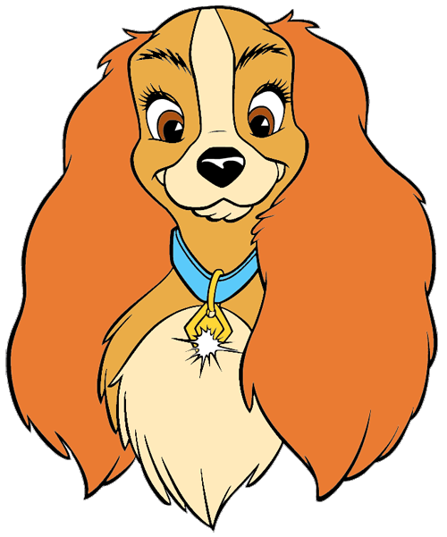Lady and the Tramp Clip Art.