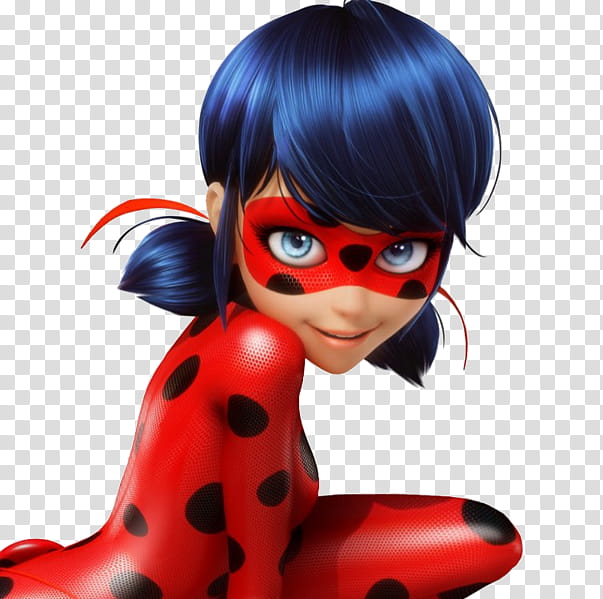 Miraculous Ladybug And Chat Noir, female character red suit.