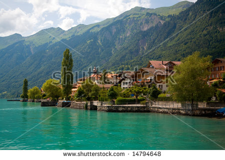 Lake Brienz Stock Images, Royalty.