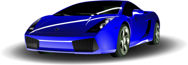 Lamborghini car clipart.