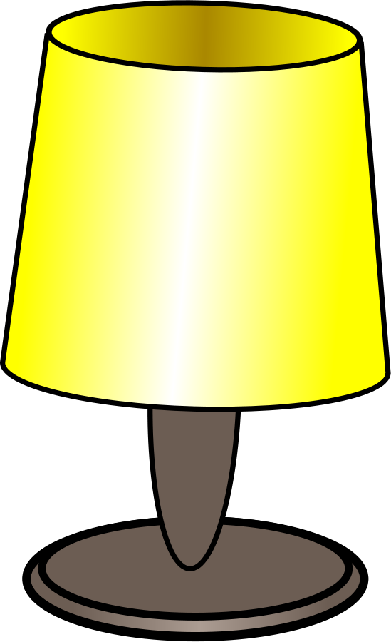 Lamp shade clip art.