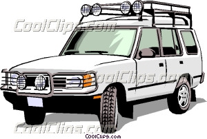Land Rover Discovery Clipart.