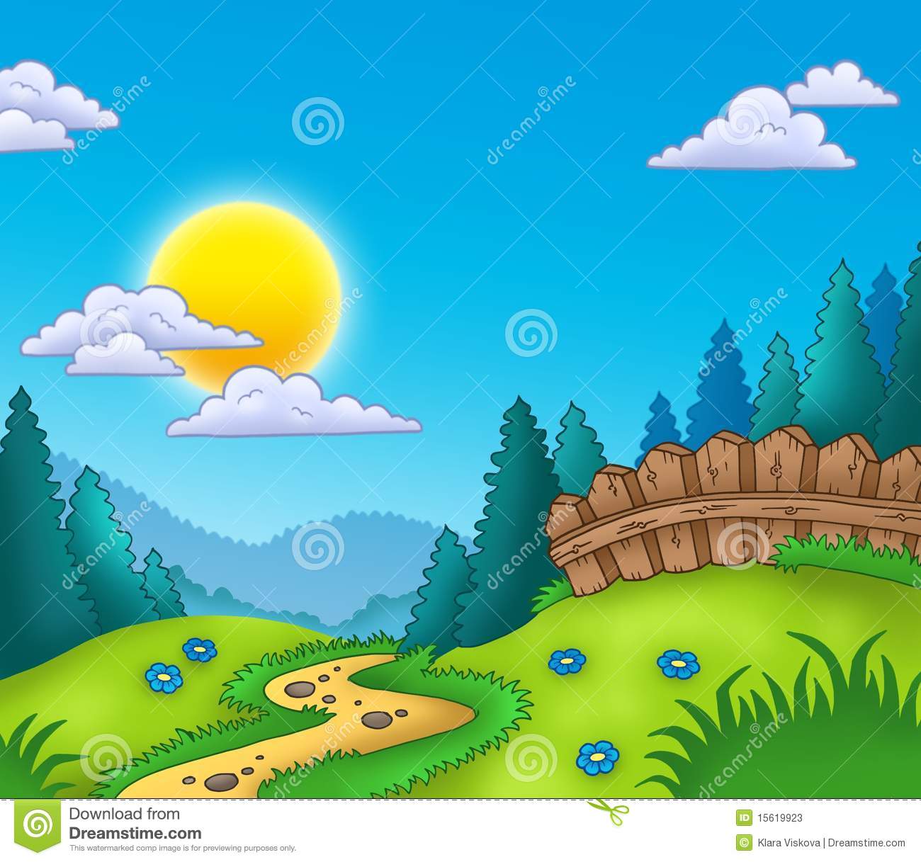 Landscape Clipart.