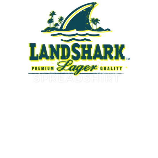 Landshark Logo Men\'s Premium T.