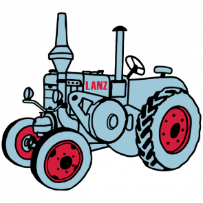 Bulldog Traktor Clipart.