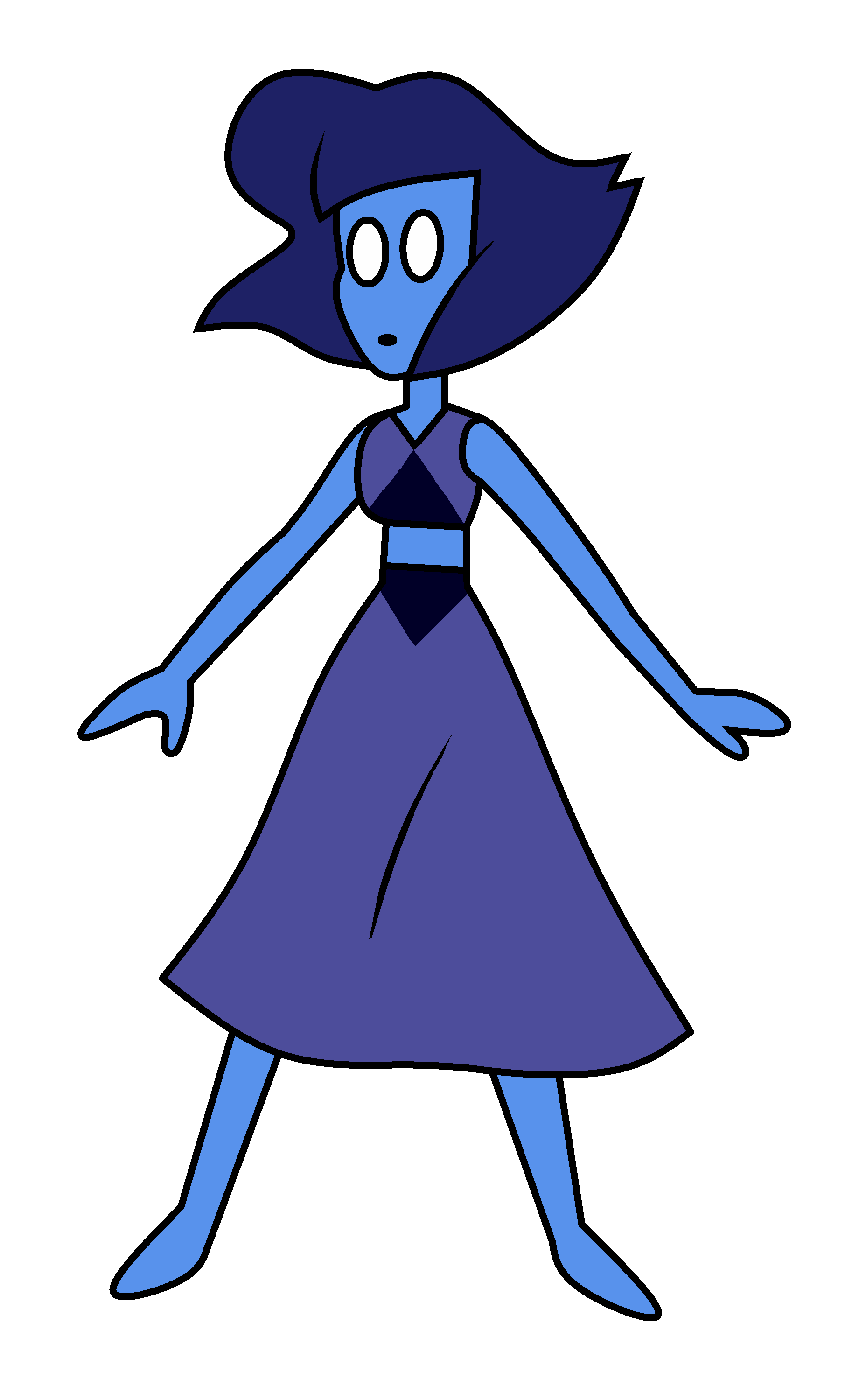 Steven universe lapis clipart.