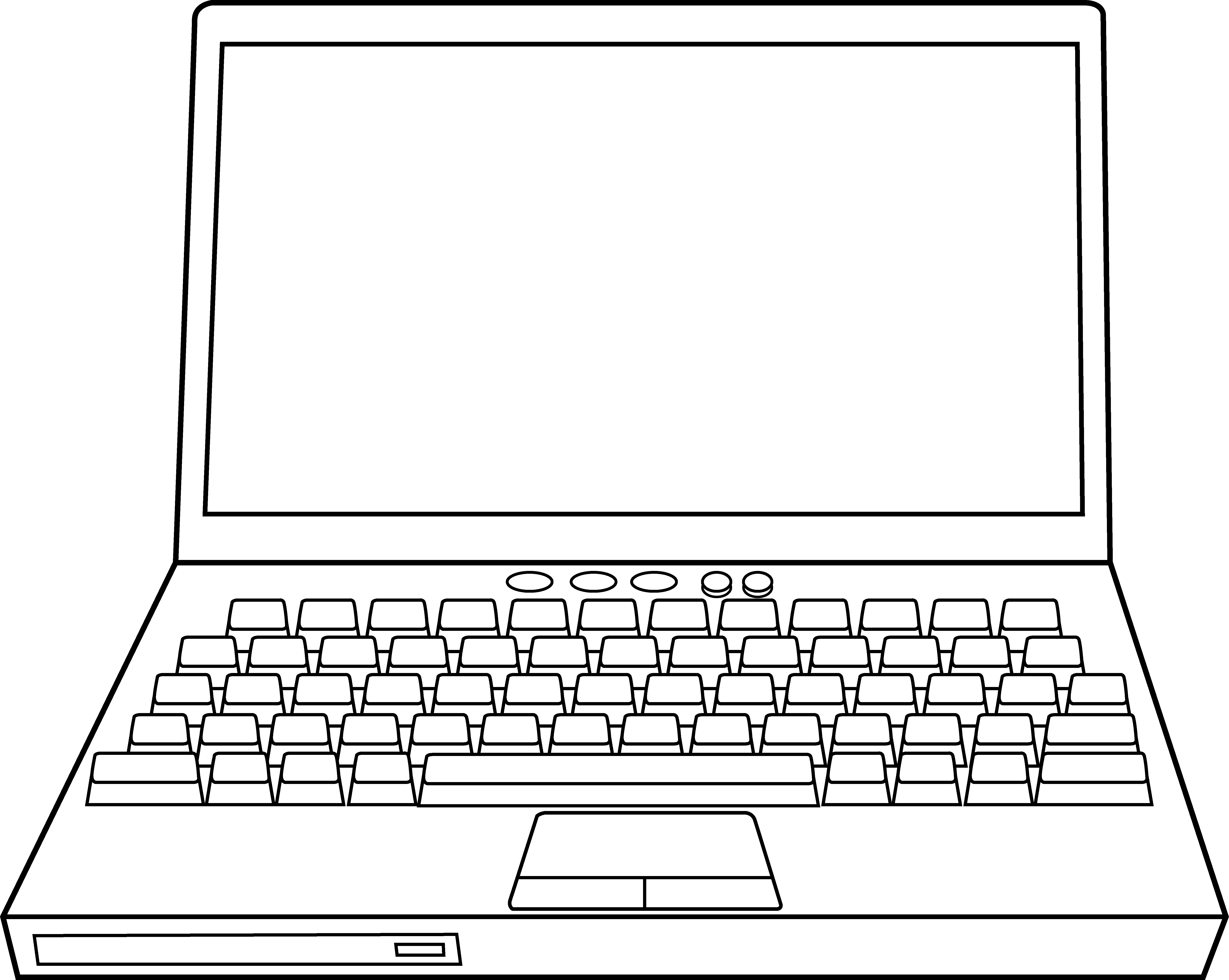 Laptop Computer Clipart.