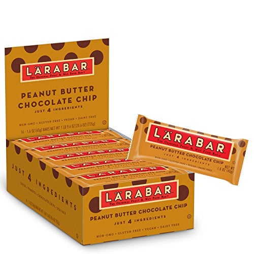 Larabar + Larabar Gluten Free Bar, Peanut Butter Chocolate.