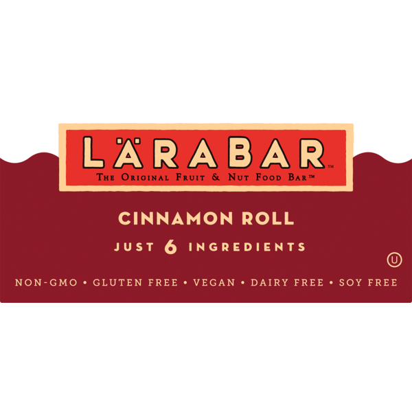 Larabar Cinnamon Roll Fruit & Nut Bars from Giant Food.