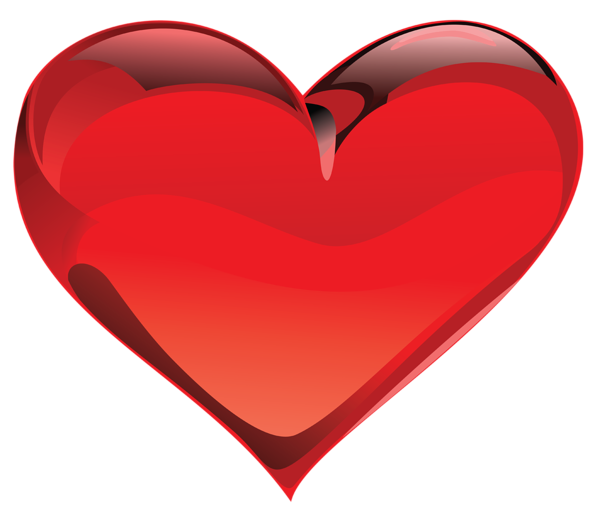 Large Red Heart Clipart.