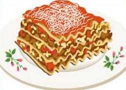 Lasagna Clipart.