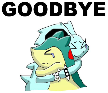 The last goodbye.