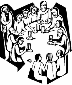 Last Supper Clipart.