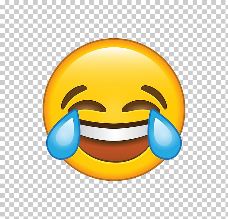 Face with Tears of Joy emoji Laughter Crying Sticker, Emoji.