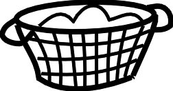 Clip Art Laundry Hamper Clipart.