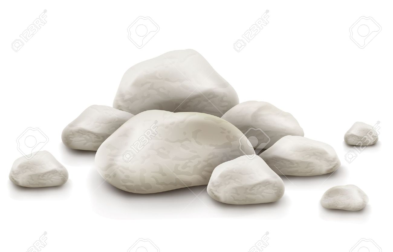 Pile of stones clipart.