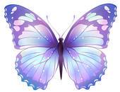 Lavender butterfly clipart » Clipart Portal.