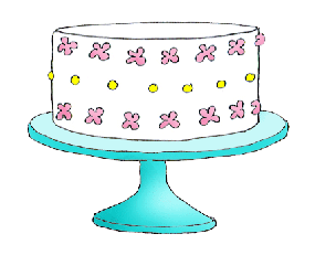 Layer Cake Clip Art.