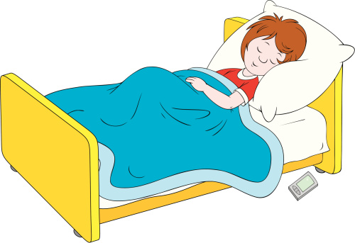 kid rest clipart