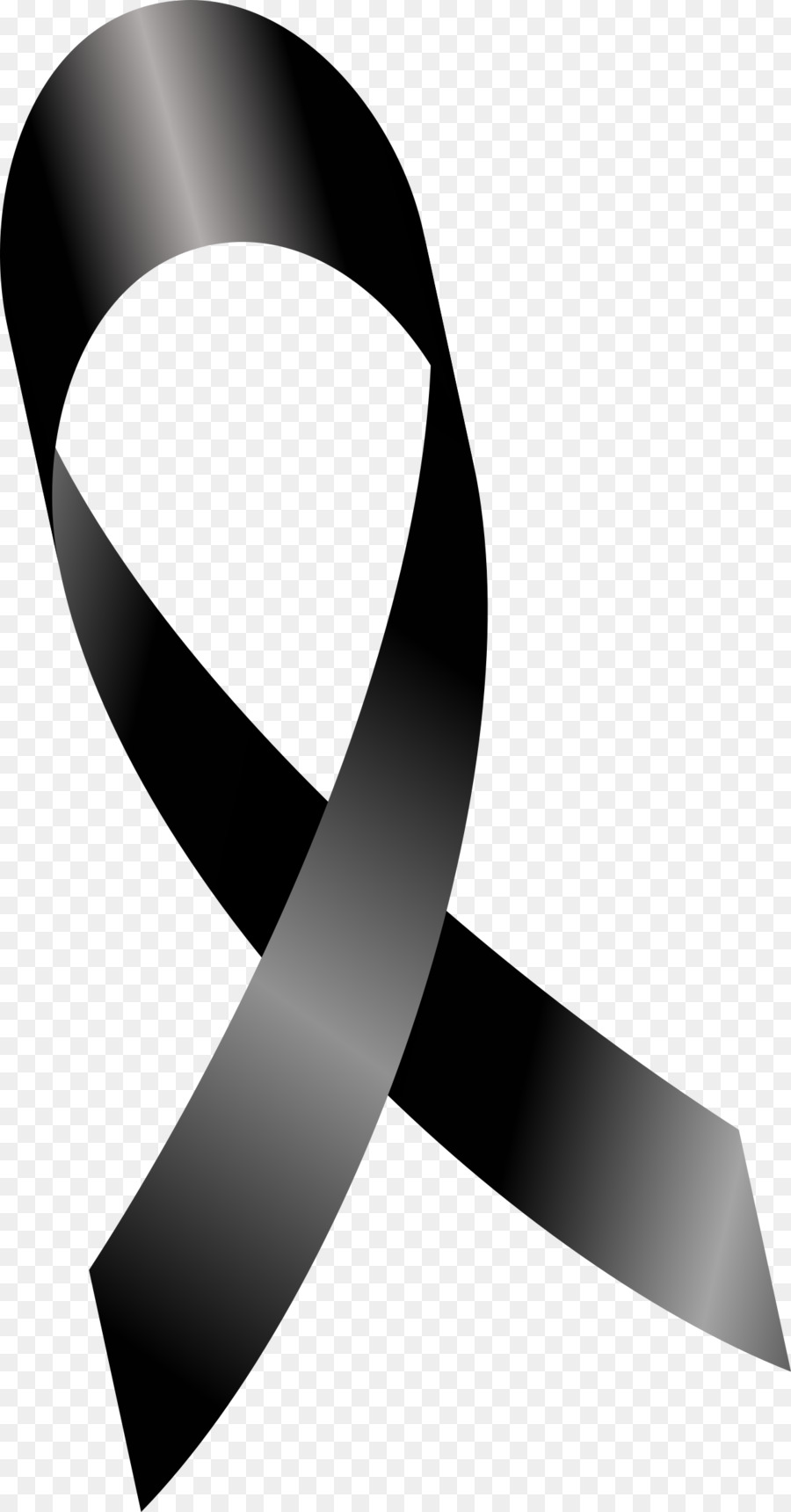 Mourning Black ribbon Grief Lazo.