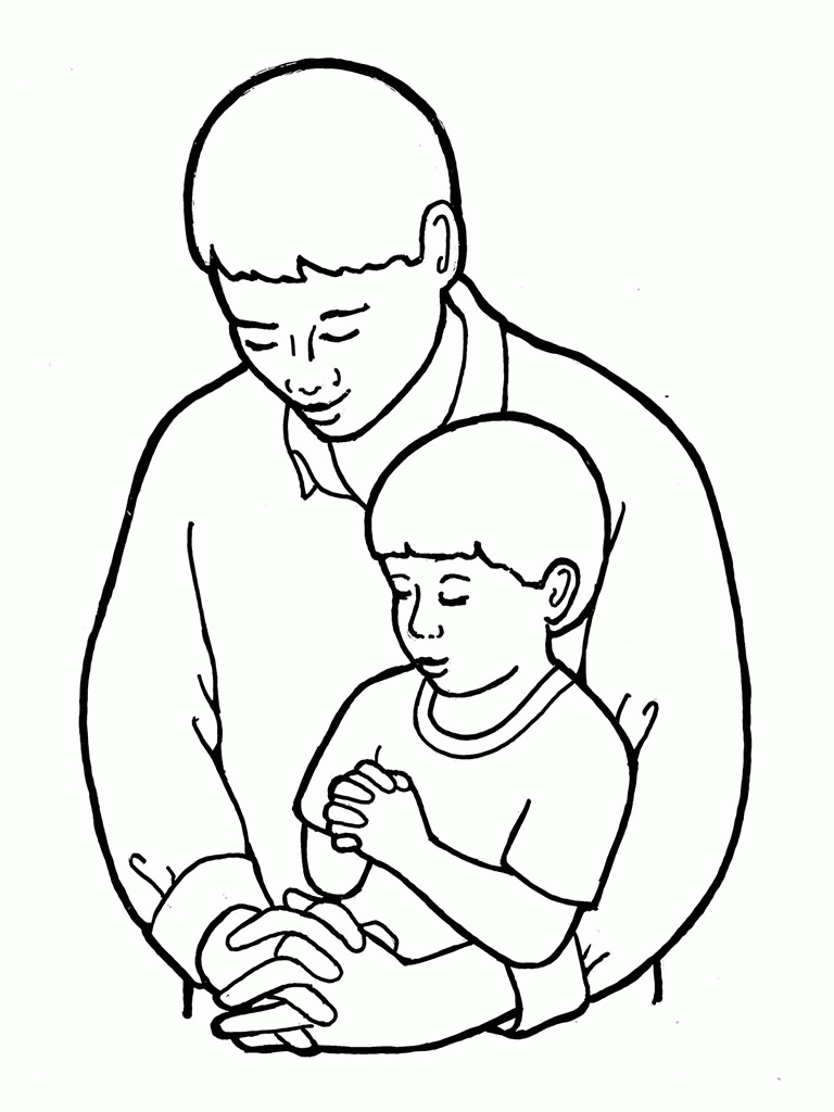 Free Dad And Son Coloring Page, Download Free Clip Art, Free.