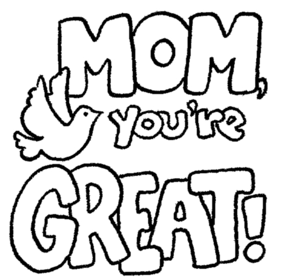 Mother Clipart Images Black And White.