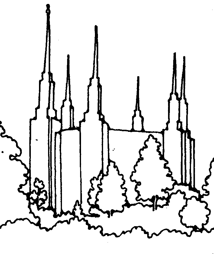 Free Lds Temple Clipart Black And White, Download Free Clip.