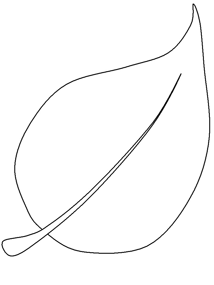 Leaf Shape Templates Free