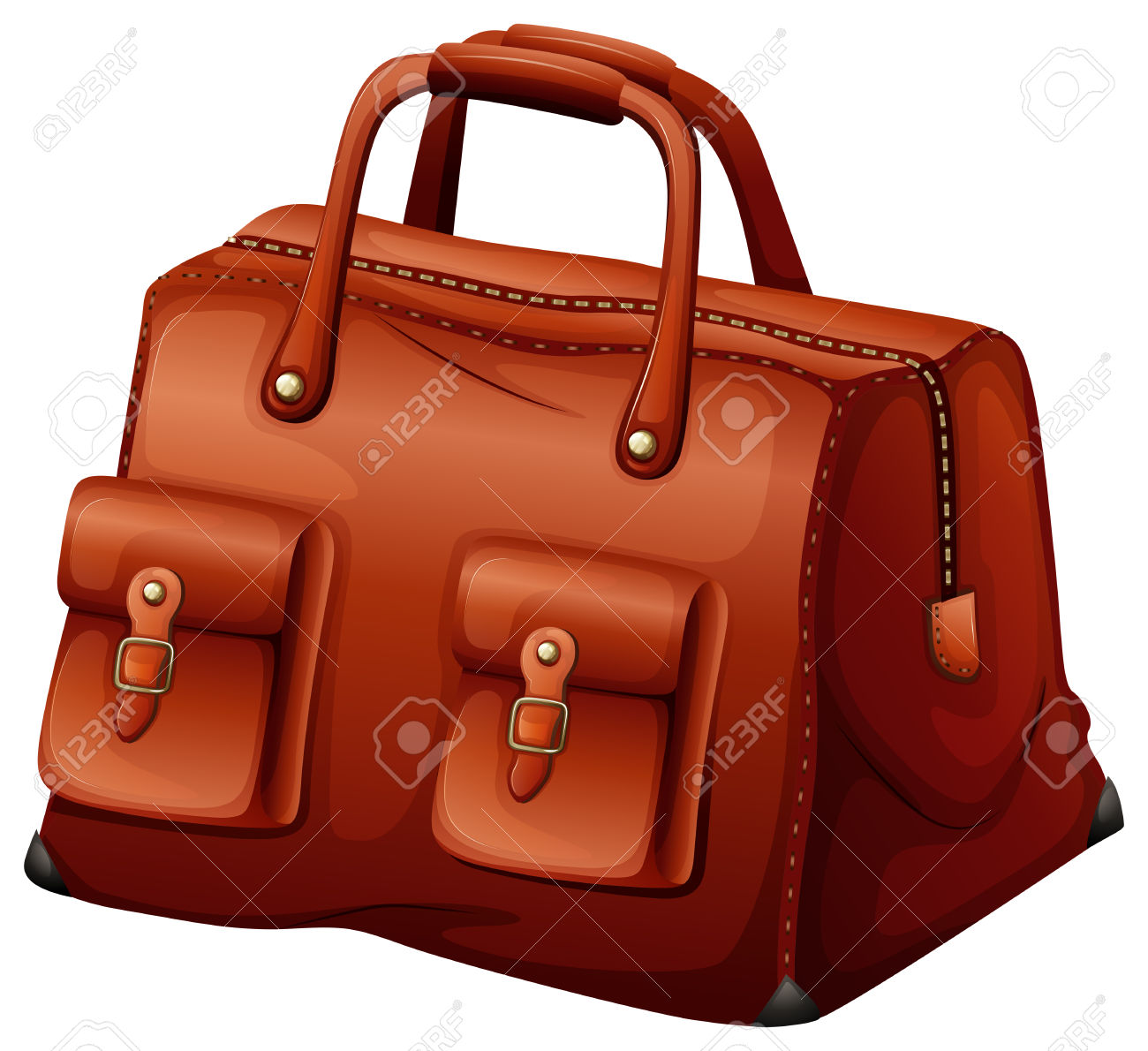 11,216 Leather Bag Stock Illustrations, Cliparts And Royalty Free.