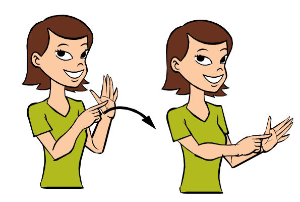 How To Say Leave In Sign Language