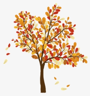 Free Fall Tree Clip Art with No Background.