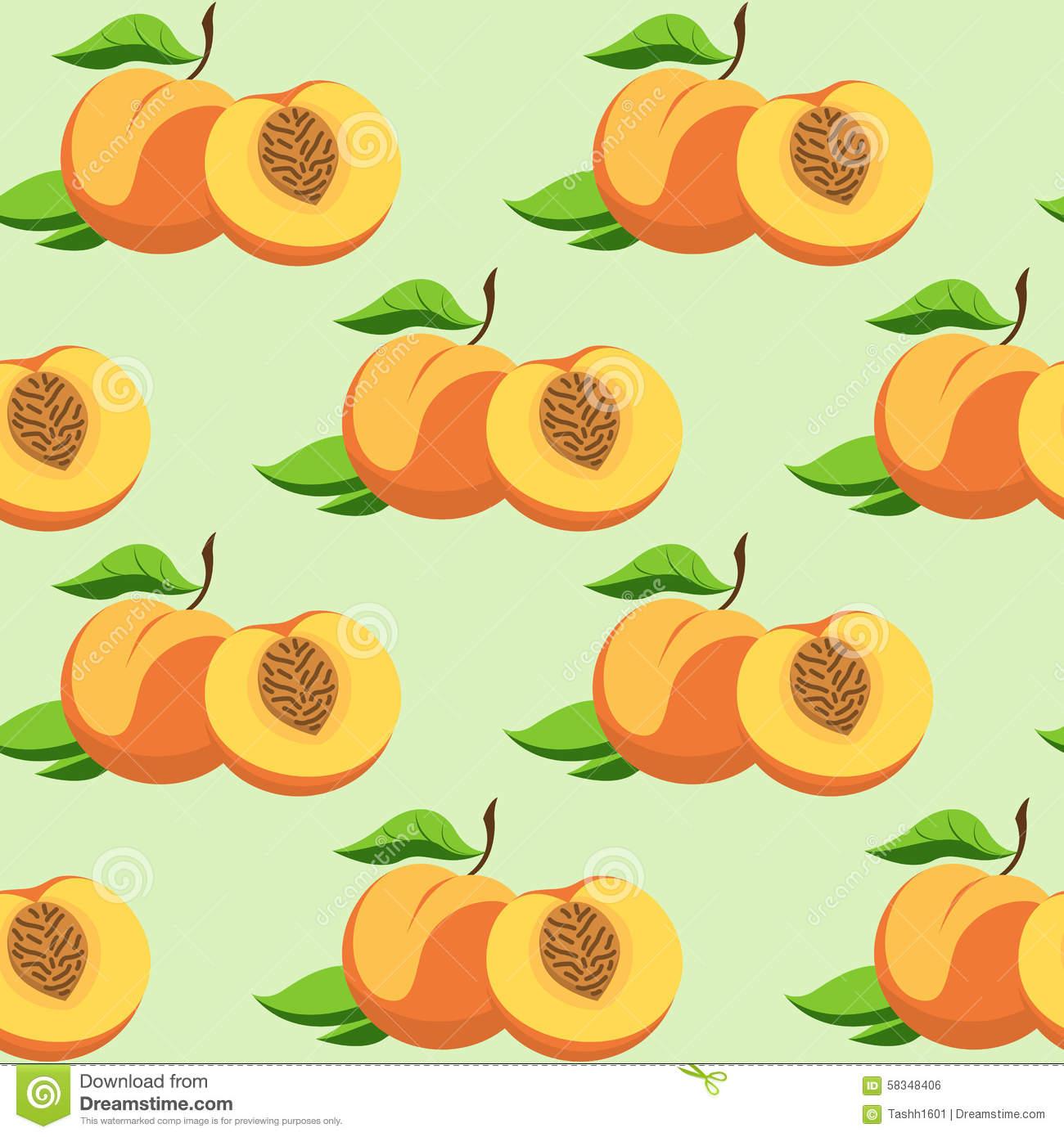 Leaves of peach clipart - Clipground