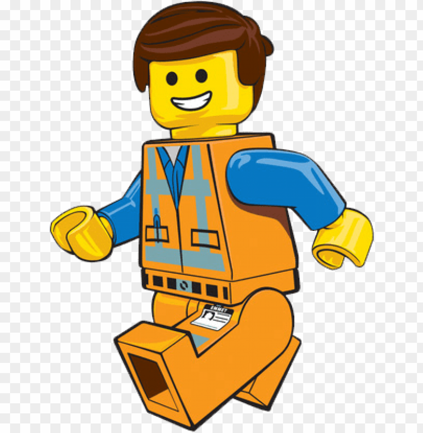 emmet lego movie free vector.