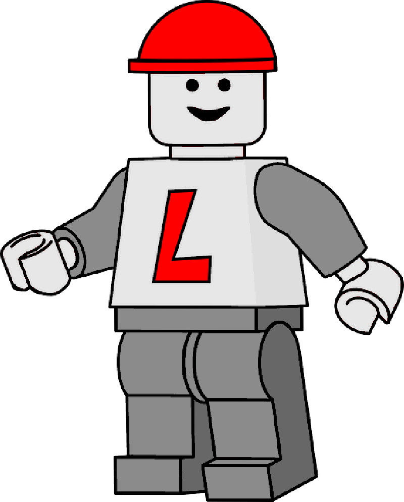 Lego Man Clipart.