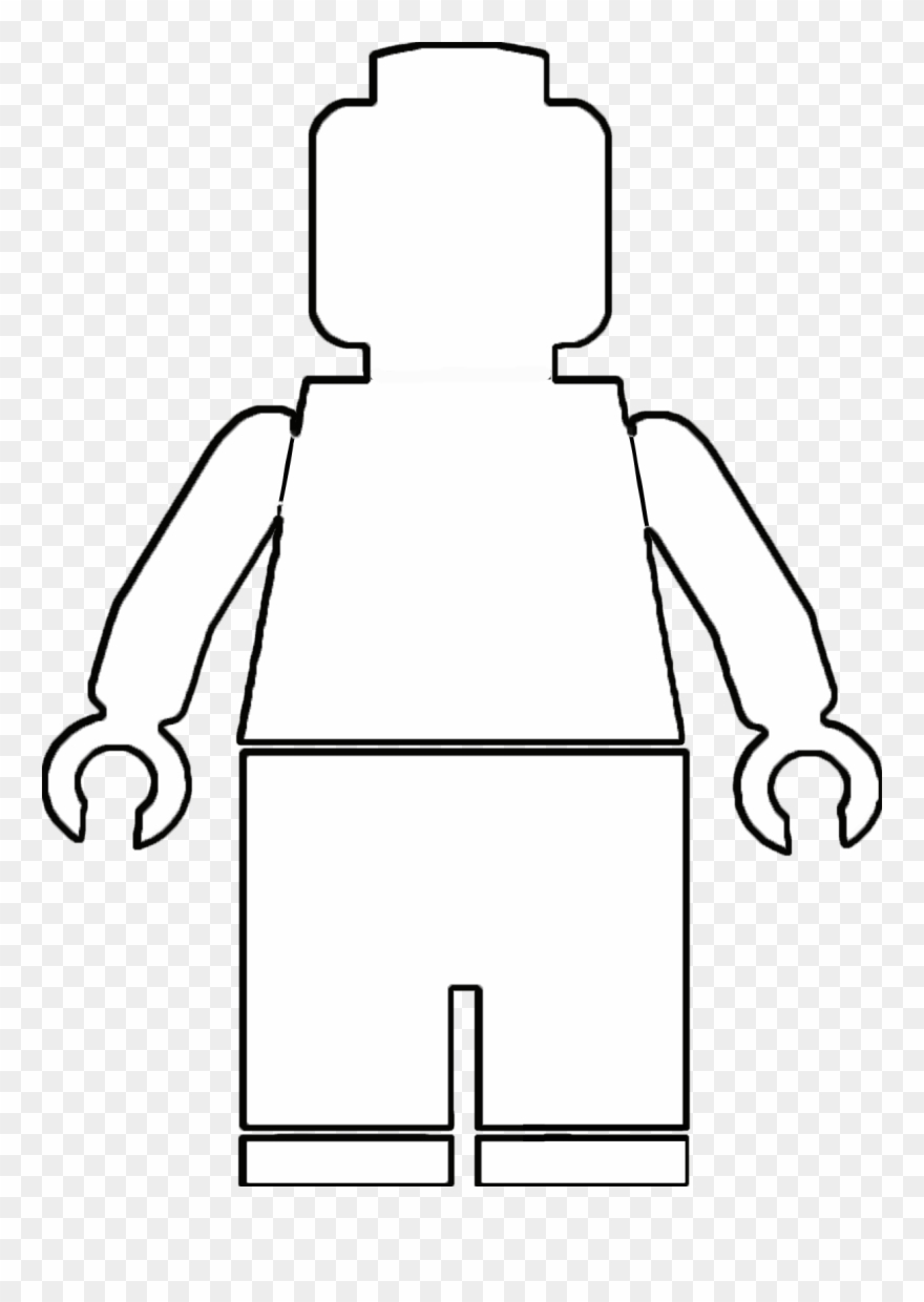 Best Lego Figure Template Pictures Gt Gt Cool Clipart.