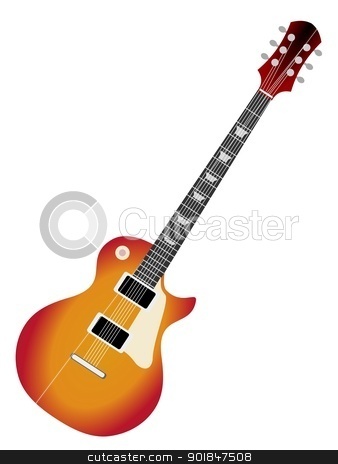 Electric Guitar Clipart.