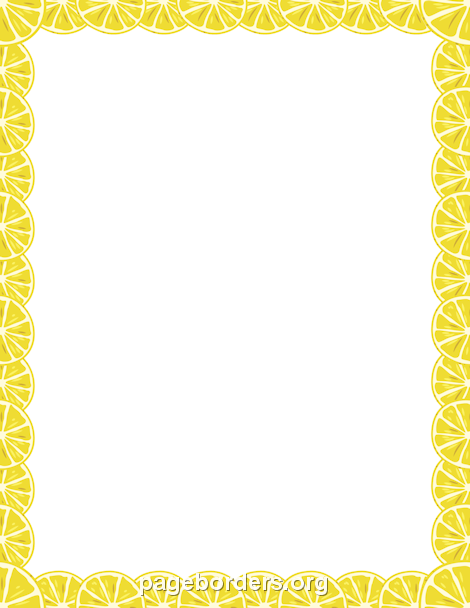 lemon border clip art 10 free Cliparts | Download images on Clipground 2024