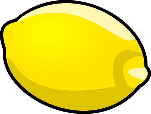 Yellow Lemon Clipart.