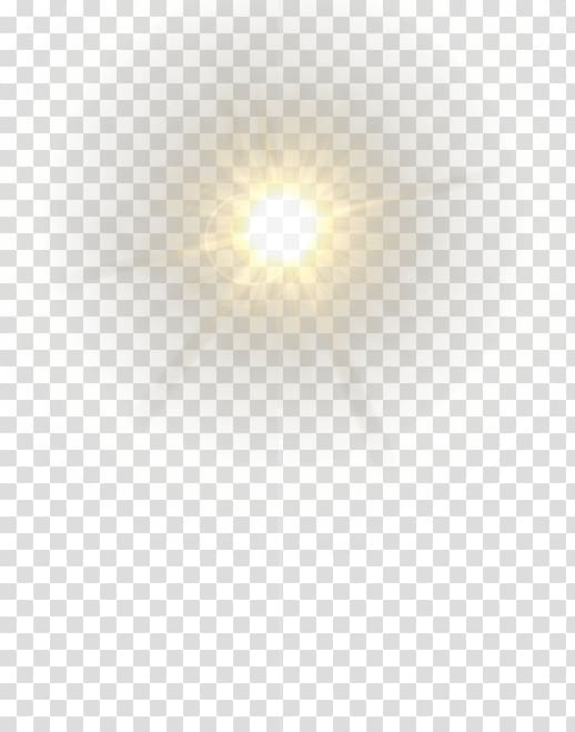 Sun , Lens Flare Yellow transparent background PNG clipart.