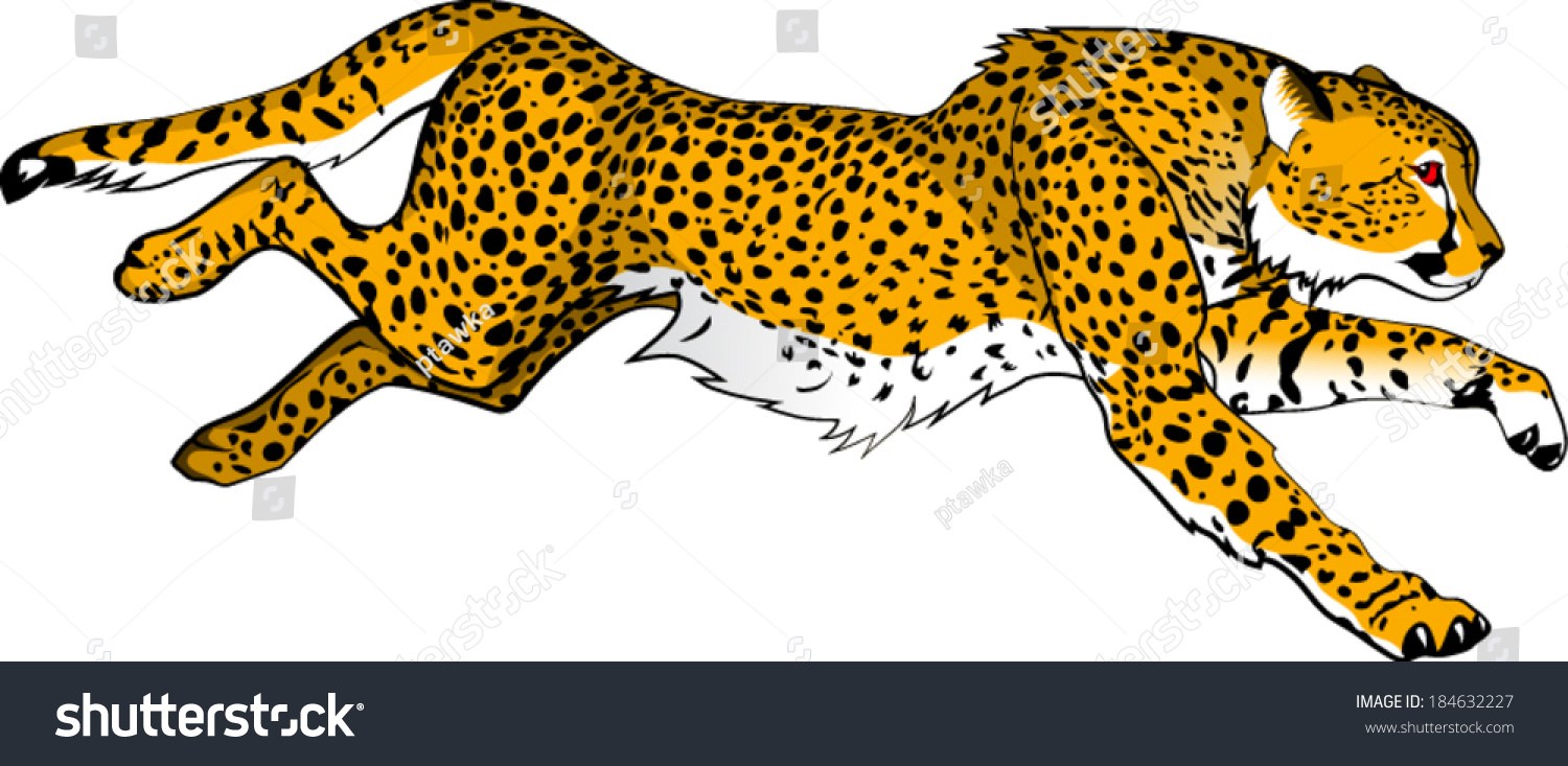 Leopard running clipart 7 » Clipart Portal.