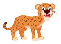 Free Leopard Clipart.
