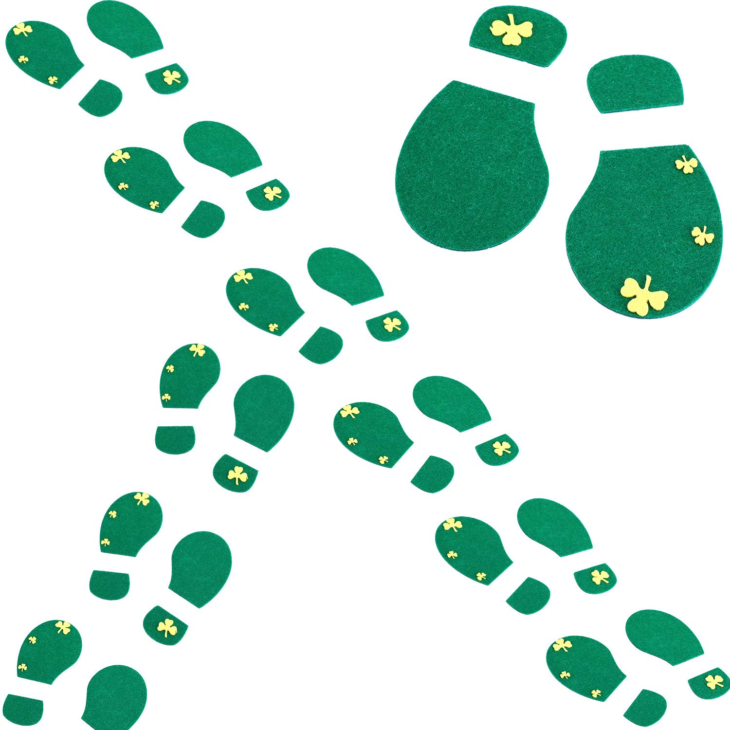 Leprechaun Footprints Printable Printable World Holiday