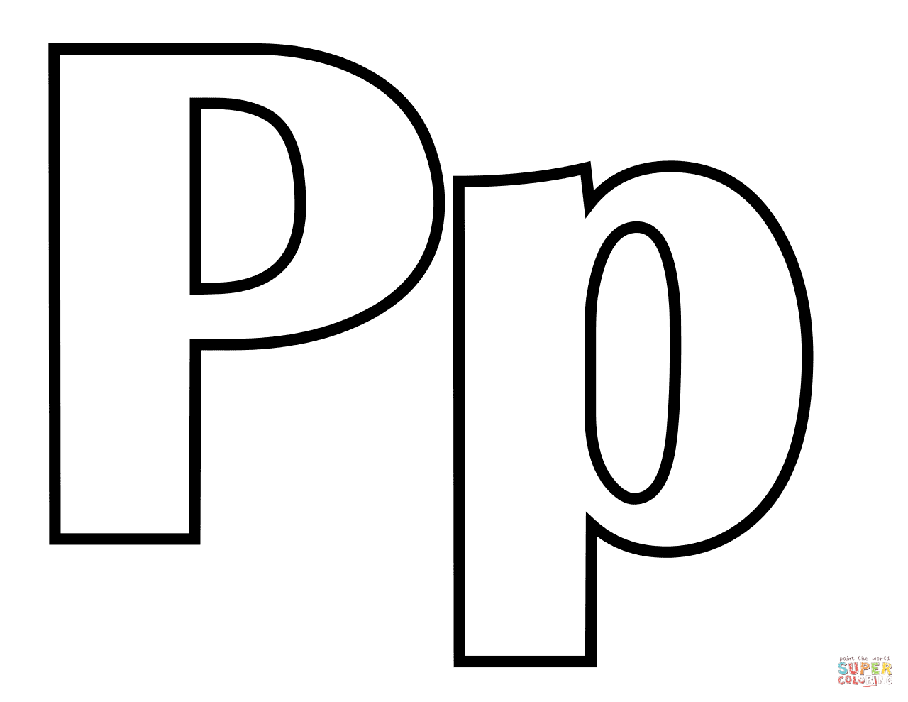 Letter P Clipart Black And White 10 Free Cliparts Download Images On