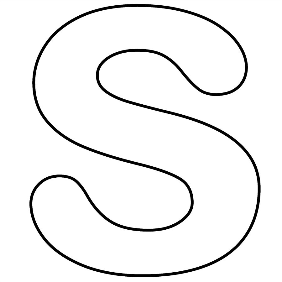 Letter s clipart black and white » Clipart Portal.