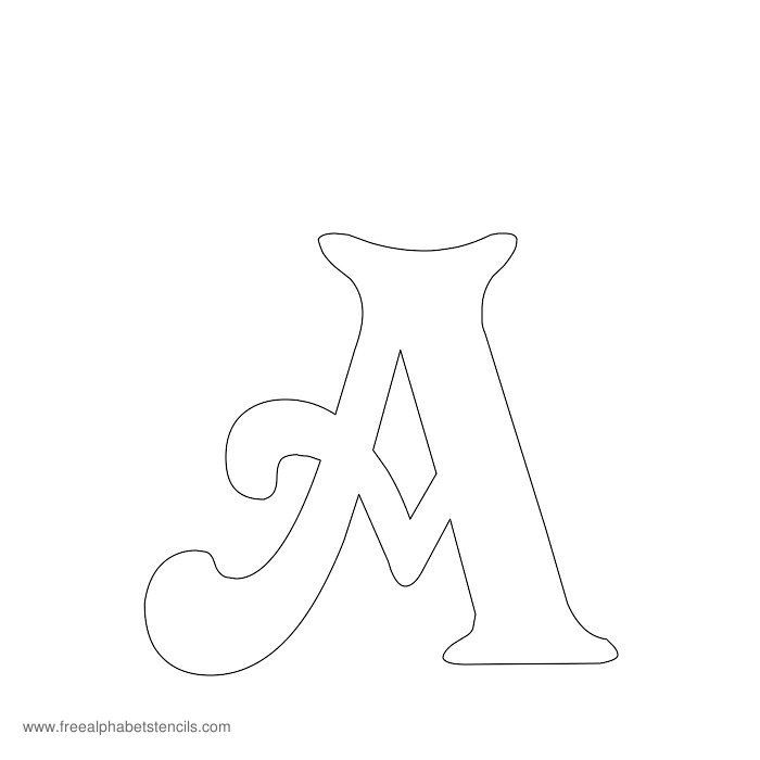 Letter Stencil Clipart 20 Free Cliparts Download Images On Clipground 